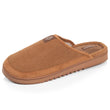 Chaussons Mules Homme Camel semelle crantée