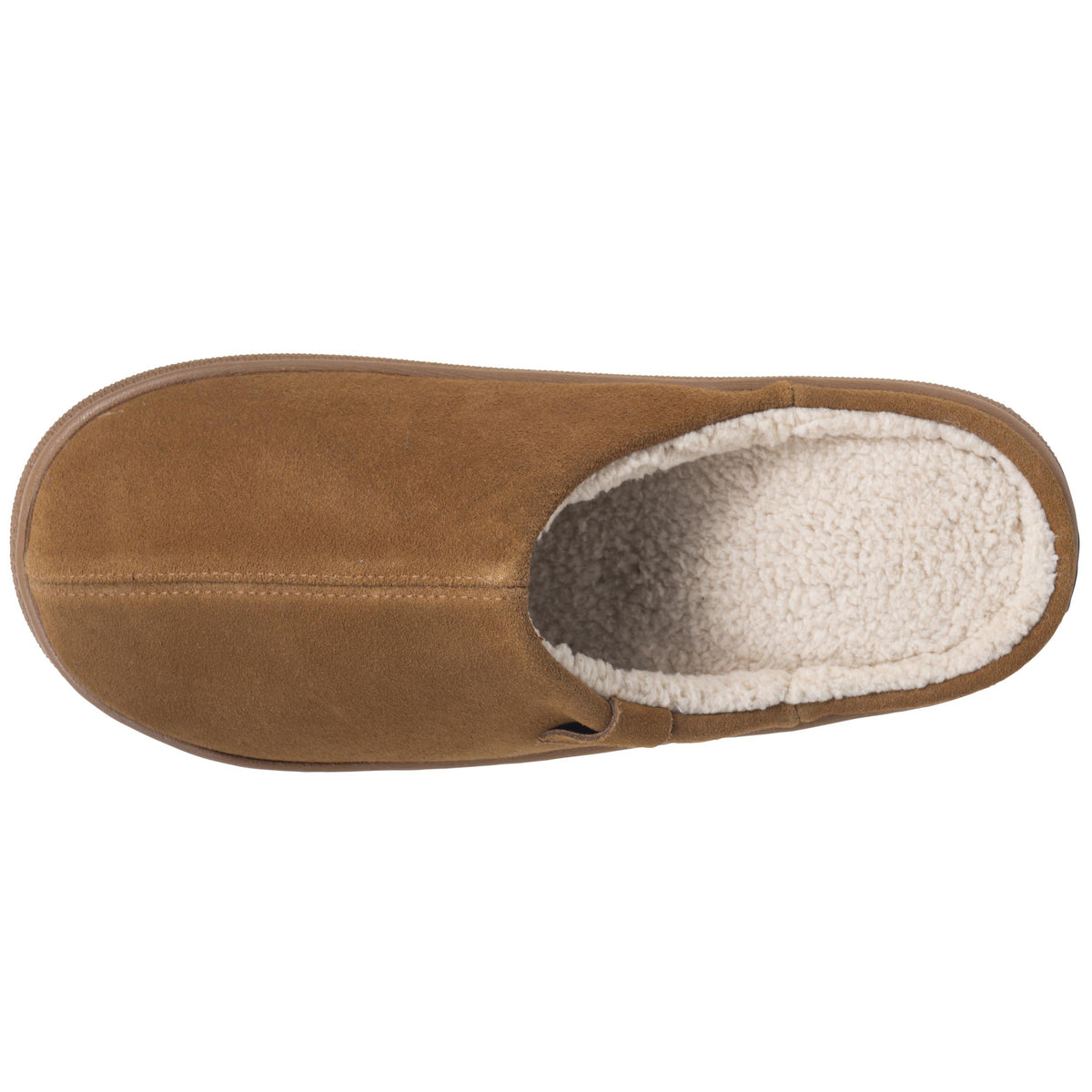 Chaussons Mules Homme BLOUP Camel sherpa