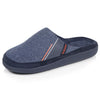 Chaussons-Mules-Homme-Marine-lisere-Orange-Isotoner-98310_MHE_1