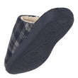 Zapatillas de casa chinelas Hombre Tartán marino