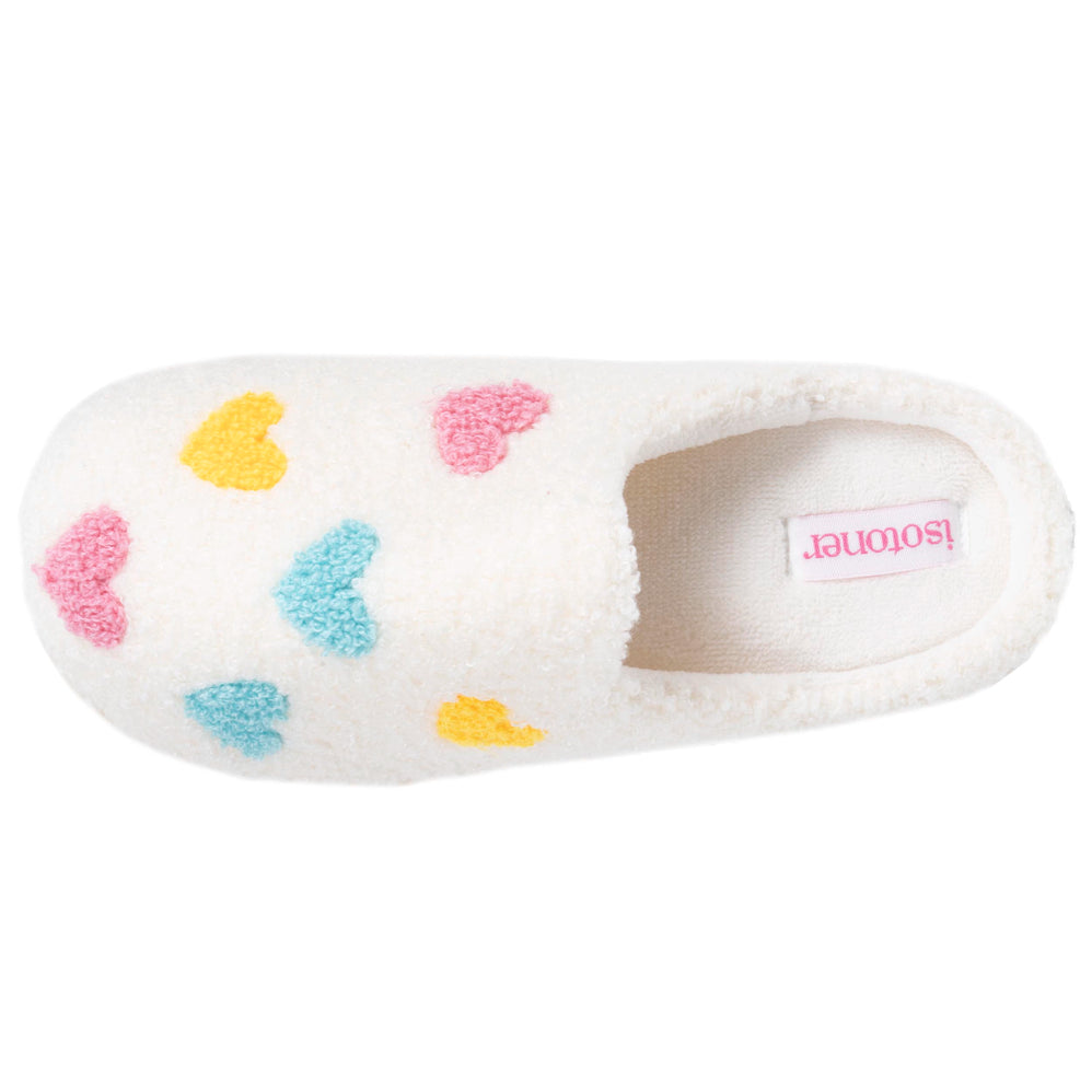 Chaussons Mules Junior BLOUP Ivoire - Isotoner