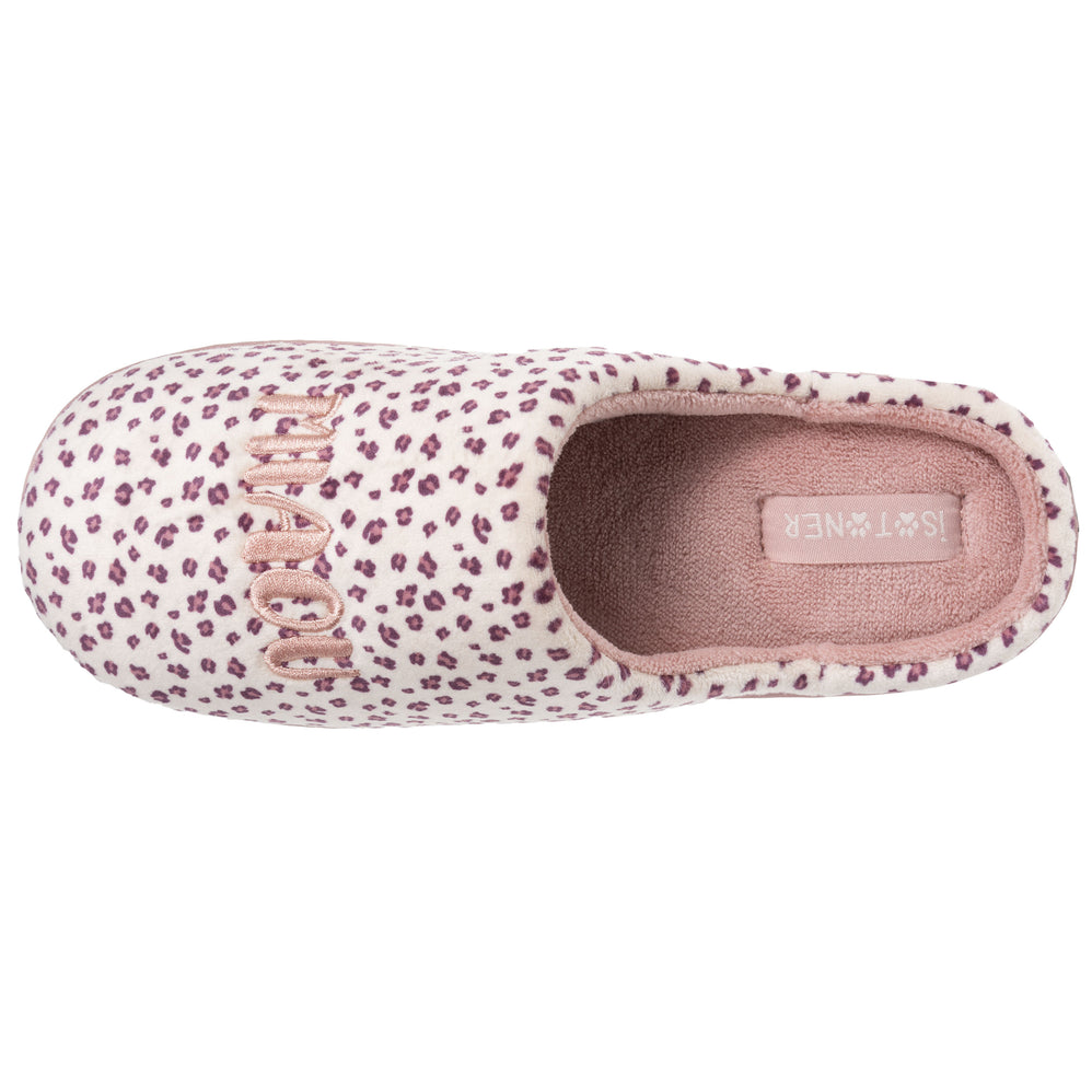 Zapatillas de casa Chinelas Junior Rosa leopardo - Isotoner