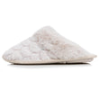 Chaussons Mules plates Femme Ivoire