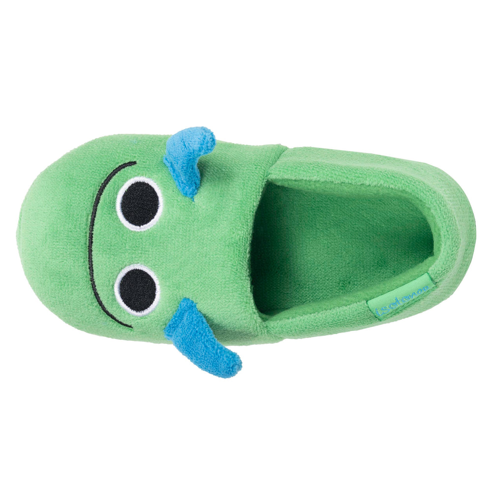 Zapatillas de casa Slipper Niños micro-esponja Verde - Isotoner