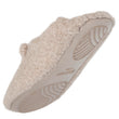 Chaussons babouches Femme Ours Beige