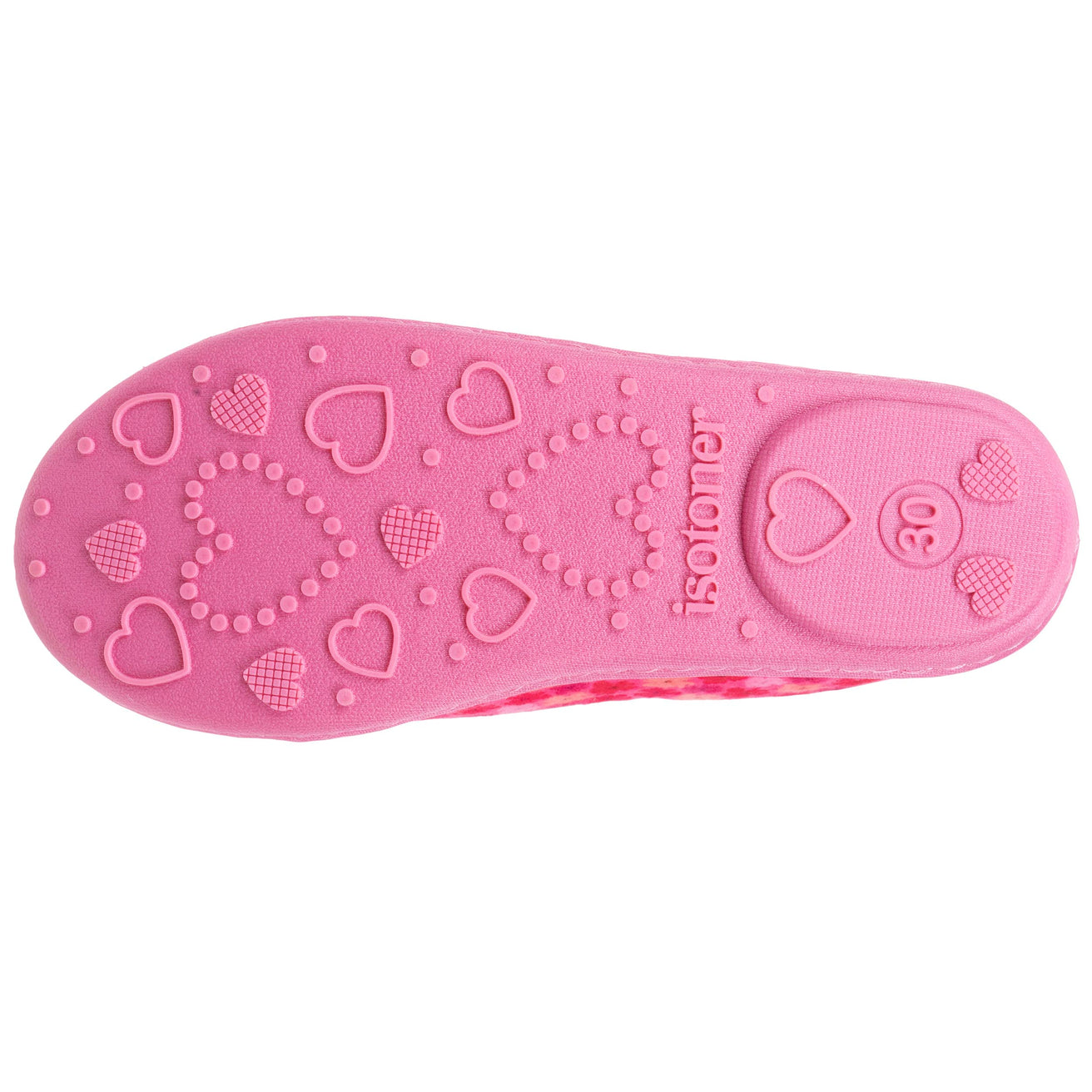 Chaussons ballerines Enfant Fleurs rose