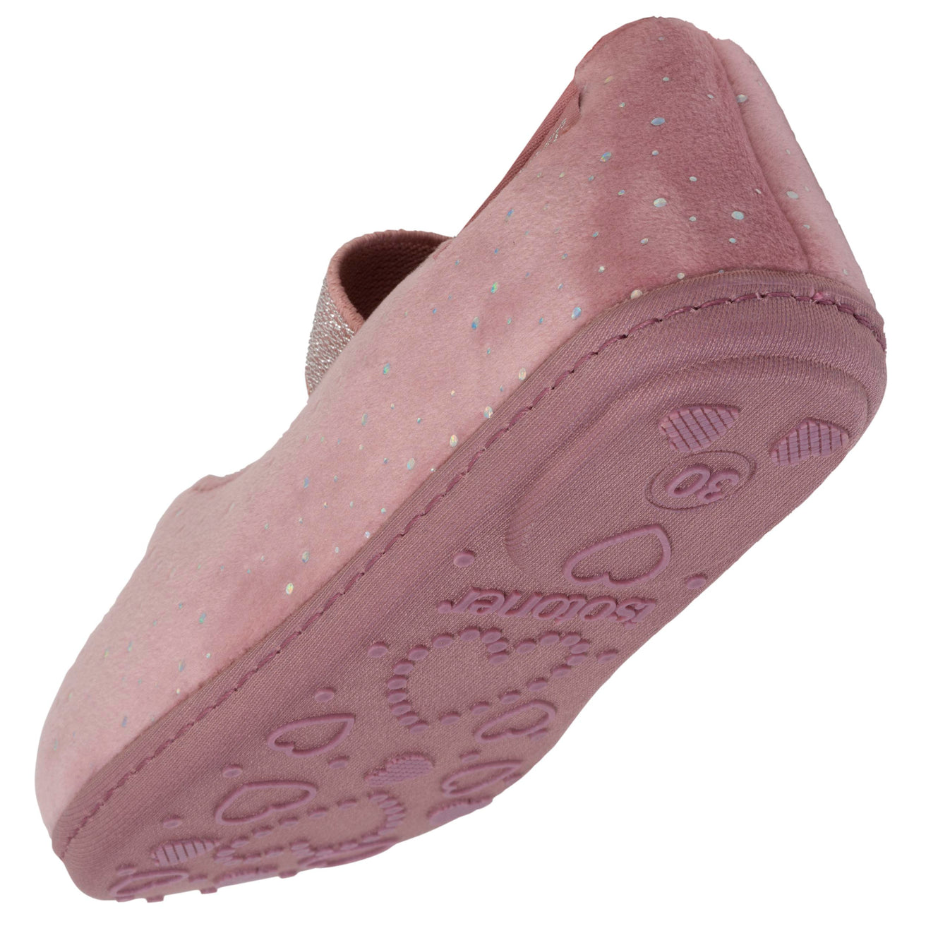 Chaussons ballerines Enfant Rose Chat