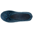 Chaussons Ballerines Femme Tulle Bleu Canard