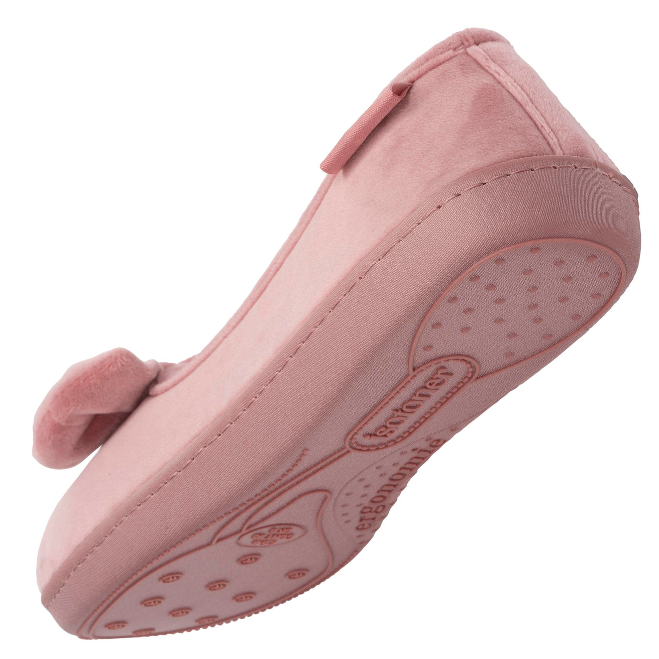 Chaussons ballerines Femme Blush zèbre