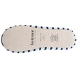 Zapatillas de casa bailarinas Mujer Lazo Rayas Azul