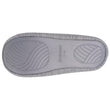Chaussons ballerines Femme Gris nœud satiné
