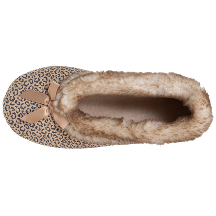 Chaussons ballerines Femme Léopard - Isotoner