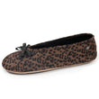 Chaussons ballerines Femme Leopard
