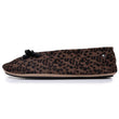 Chaussons ballerines Femme Leopard