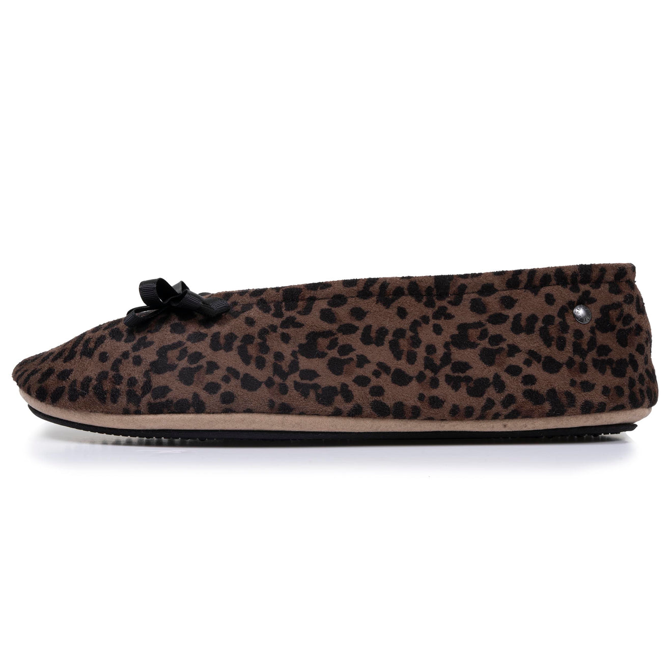 Chaussons ballerines Femme Leopard