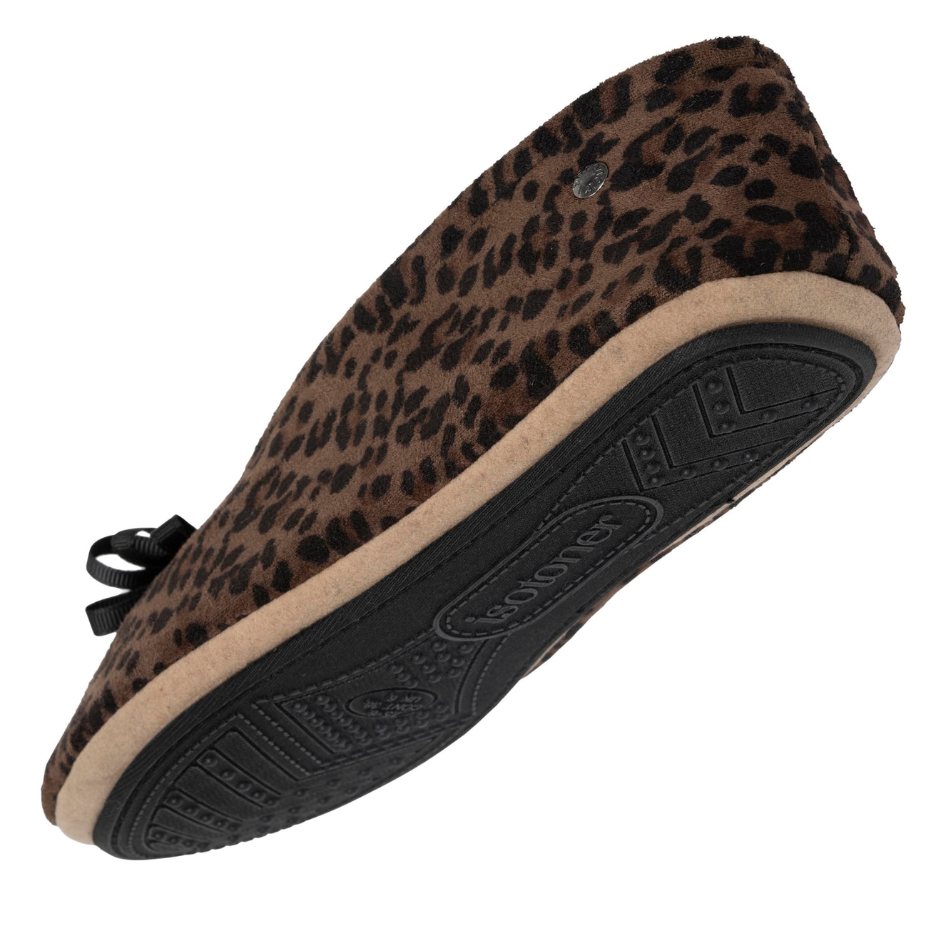Chaussons ballerines Femme Leopard