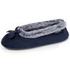 Chaussons ballerines Femme Léopard marine - Isotoner