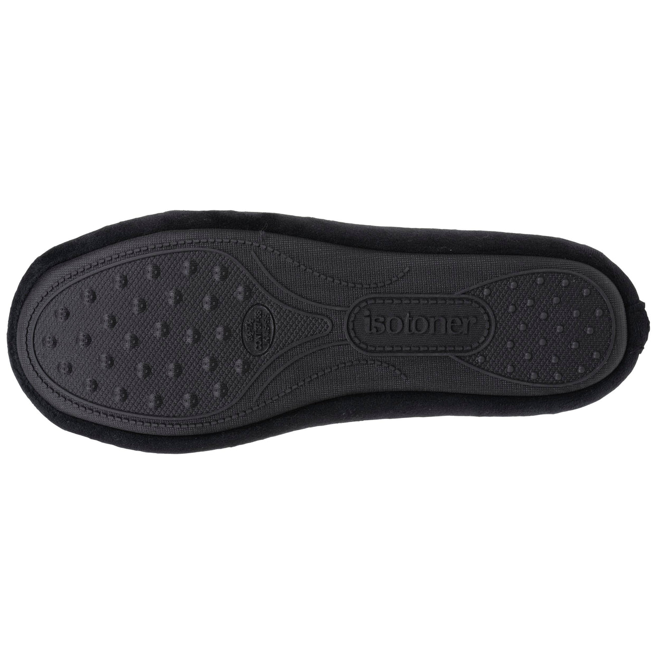 Zapatillas de casa Mujer Negro interior de lunares