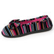 Chaussons ballerines Femme Rayures Roses