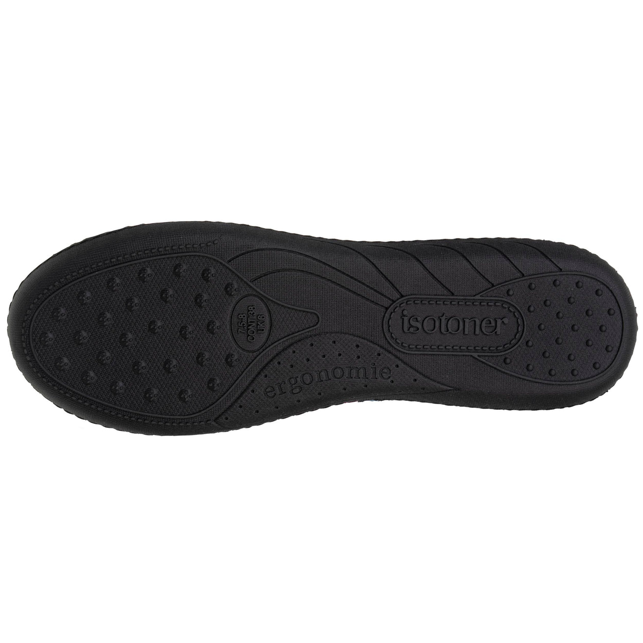 Chaussons ballerines Femme Rayures Roses