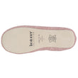 Chaussons ballerines Femme Rose chiné