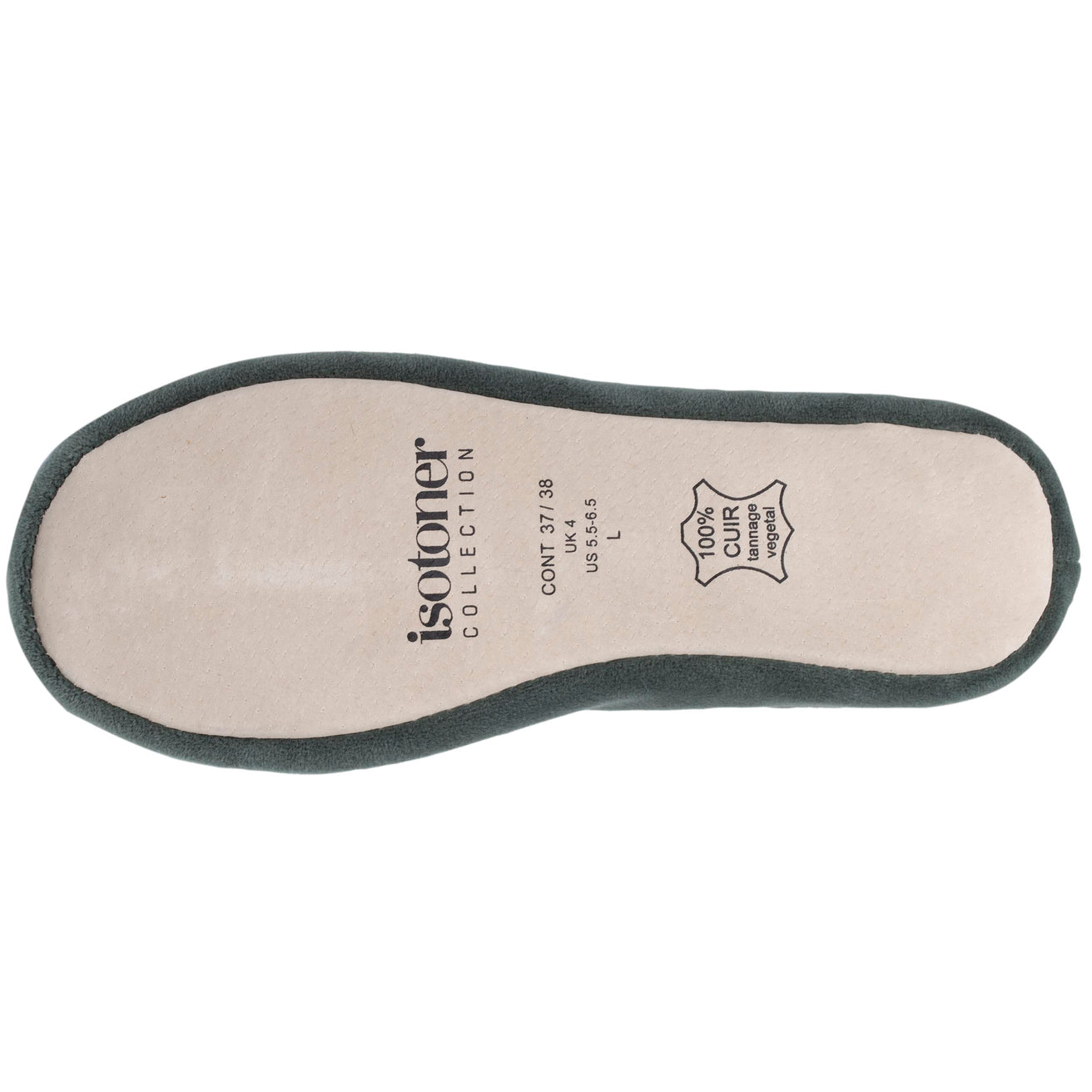 Chaussons ballerines Femme Sauge