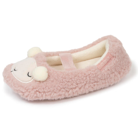 Chaussons ballerines Fille Mouton Blush - Isotoner