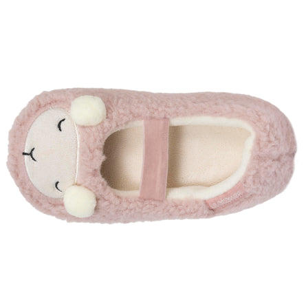 Chaussons ballerines Fille Mouton Blush - Isotoner