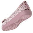Chaussons ballerines Femme ergonomiques Léopard blush