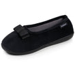 Chaussons ballerines Femme ergonomiques Noir
