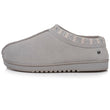 Chaussons botillons bas Femme cuir Gris