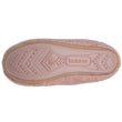 Chaussons bottillons bas Femme Rose chiné