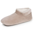 Chaussons bottillons Femme Beige