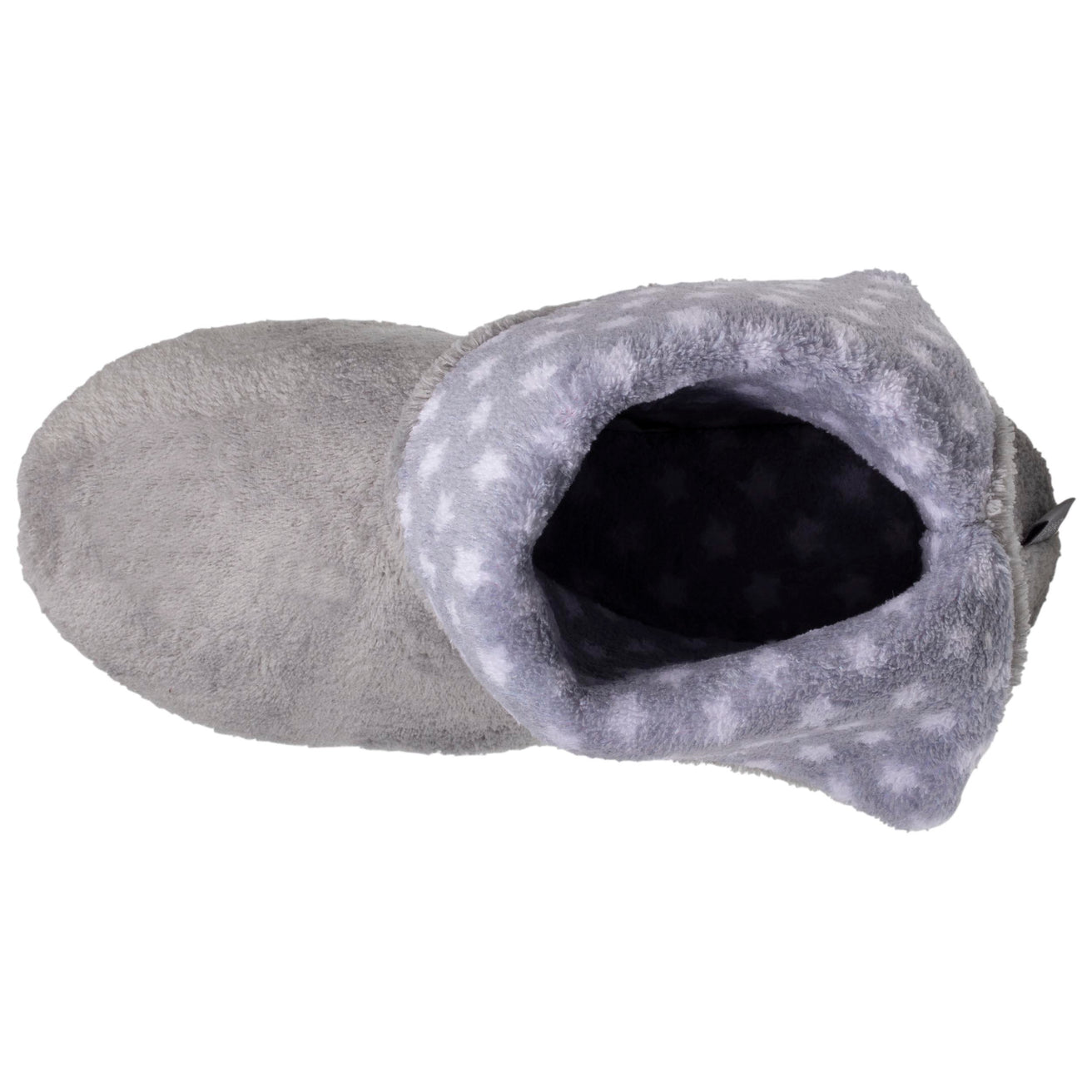 Chaussons bottillons Femme Gris Étoiles