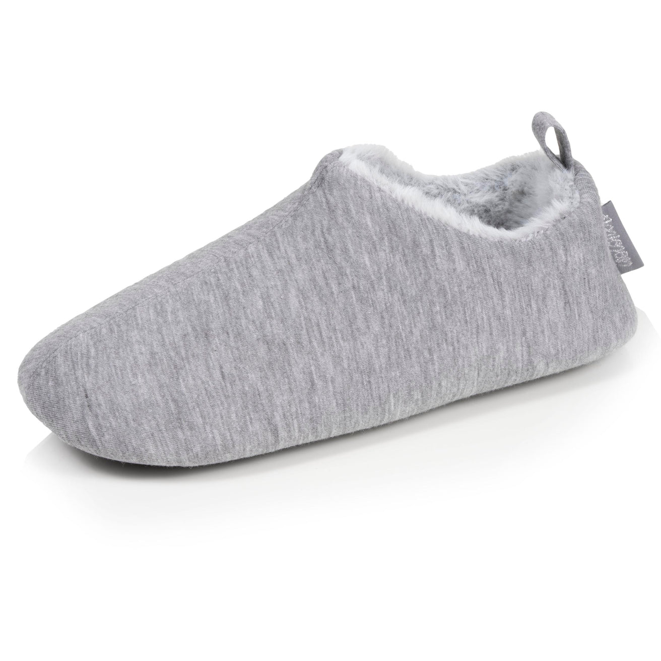 Chaussons bottillons Femme Gris chiné