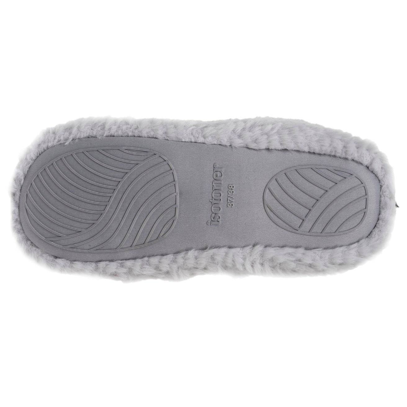 Chaussons bottillons Femme Gris texturé
