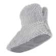 Chaussons bottillons Femme Gris texturé