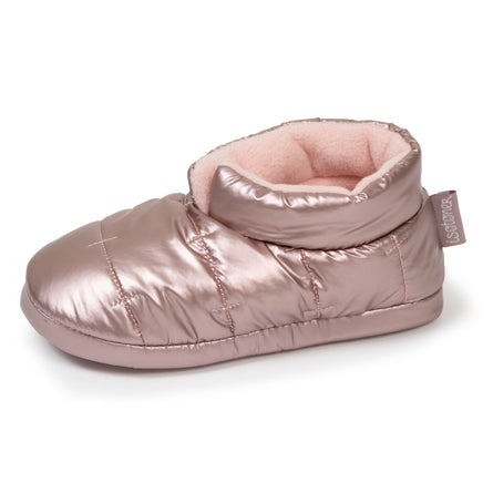 Chaussons bottillons Fille Rose métallisé - Isotoner