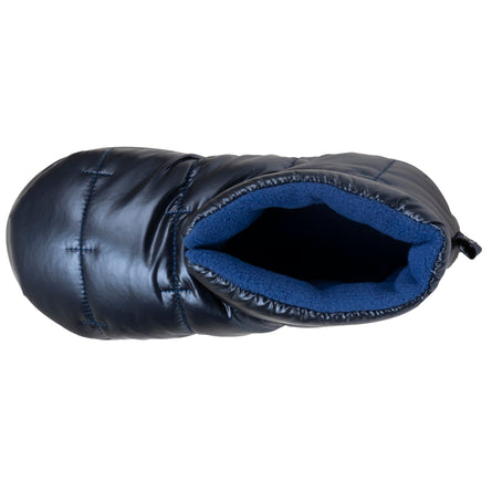 Chaussons bottillons Garçon Bleu métallisé - Isotoner