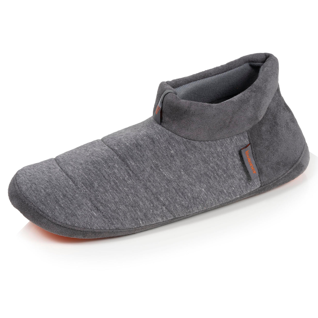 Zapatillas de casa botines Hombre Gris jaspeado