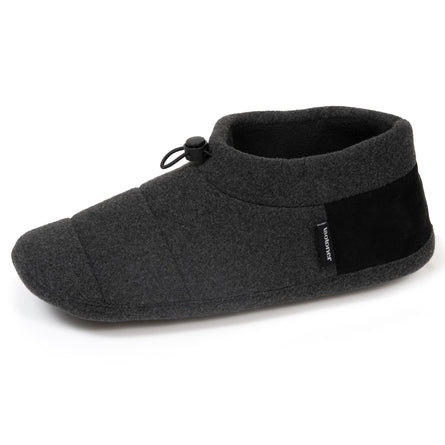 Chaussons bottillons Homme Gris chiné foncé - Isotoner