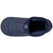 Chaussons bottillons Homme Marine chiné