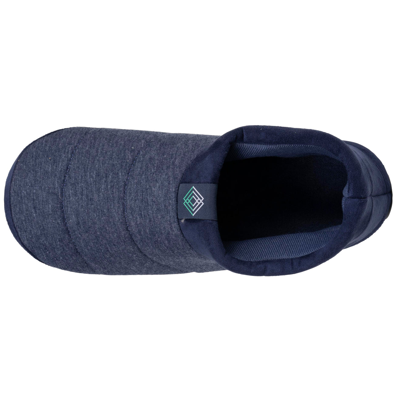 Chaussons bottillons Homme Marine chiné