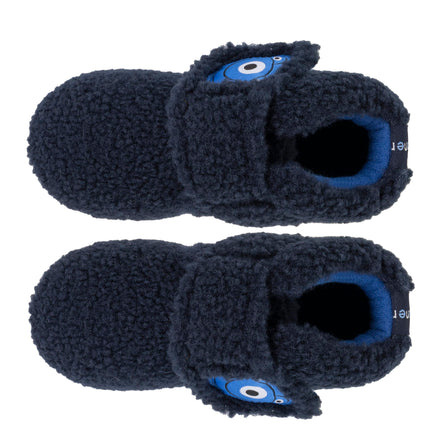 Chaussons bottillons scratch Bébé Marine monstre - Isotoner