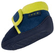 Chaussons bottillons scratch Bébé Marine monstre jaune