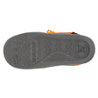 Chaussons bottillons zip Bébé tracteur Kaki chiné