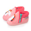 Chaussons bottillons zip Enfant Gris Formule 1 rose Isotoner