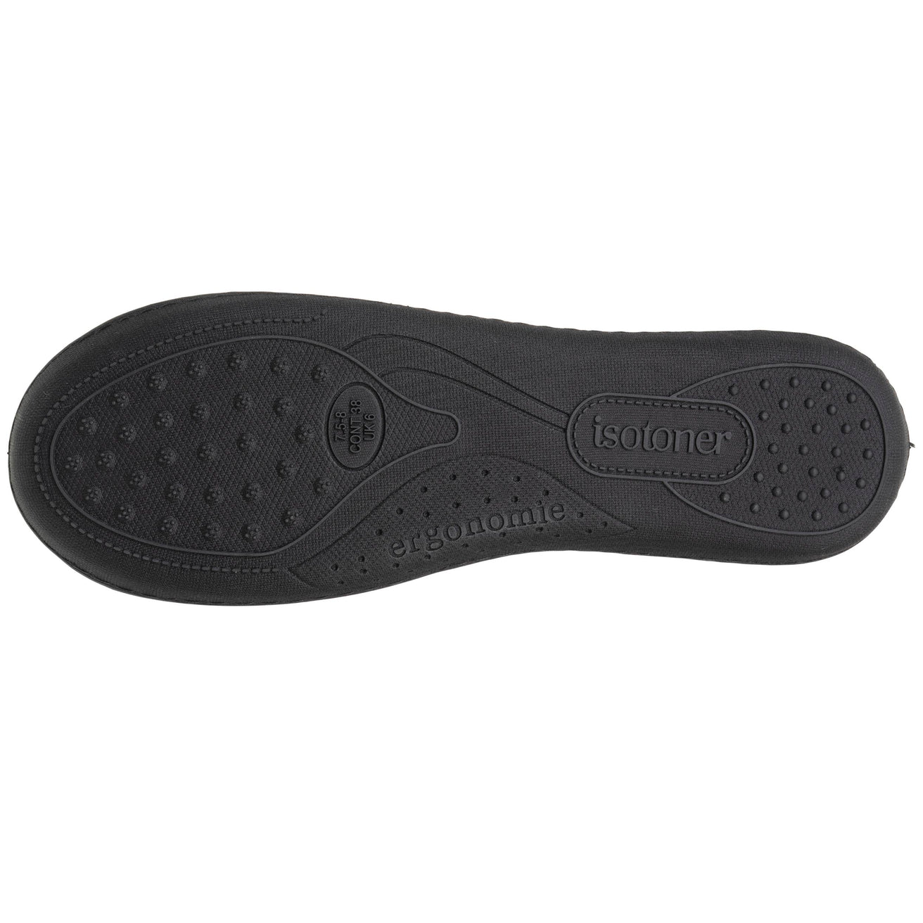 Chaussons charentaises Femme Noir Léopard