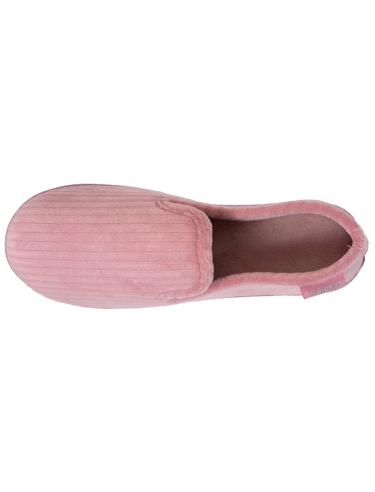 Chaussons charentaises Femme Rose pailleté