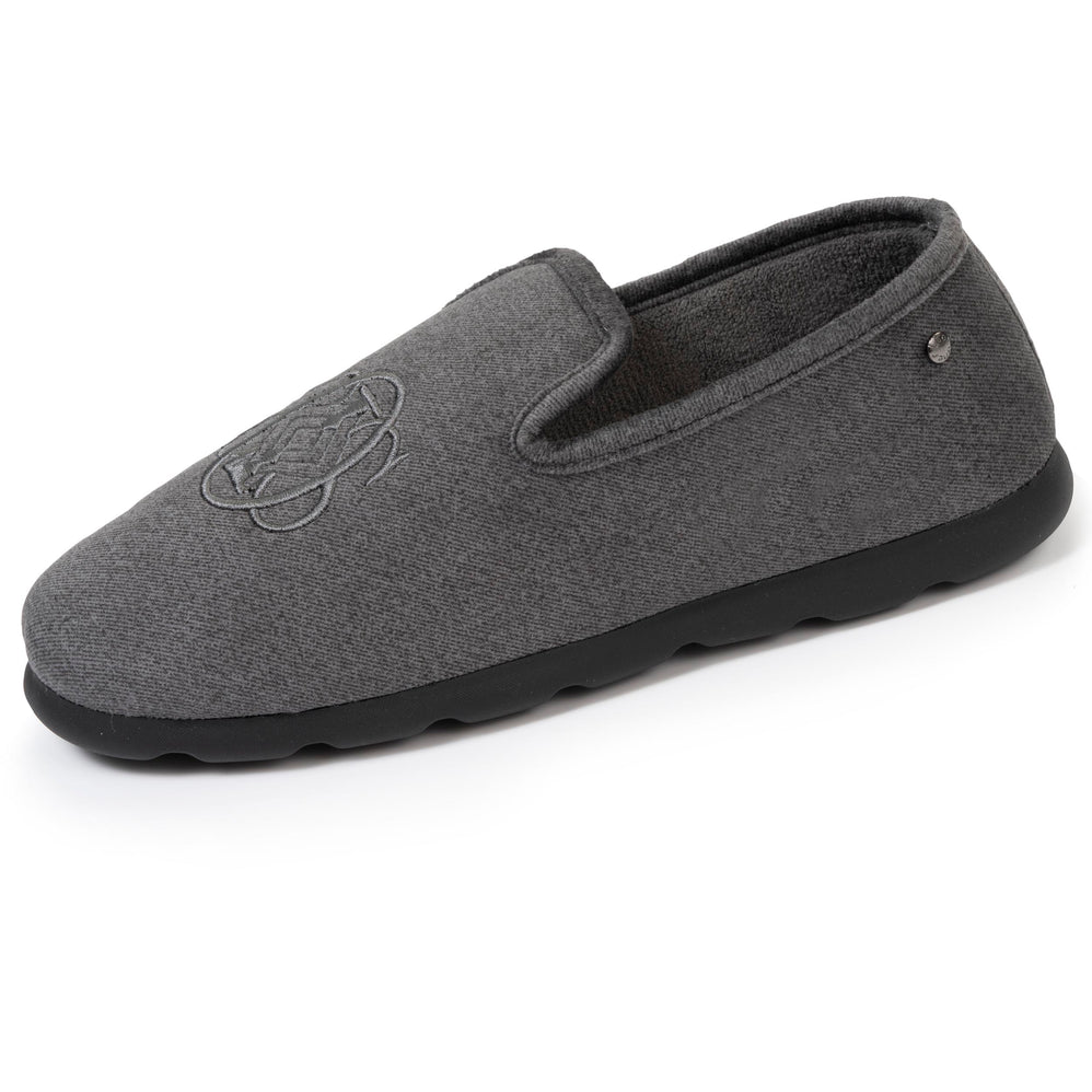 Zapatillas de casa cerradas Hombre Blason Gris jaspeado - Isotoner